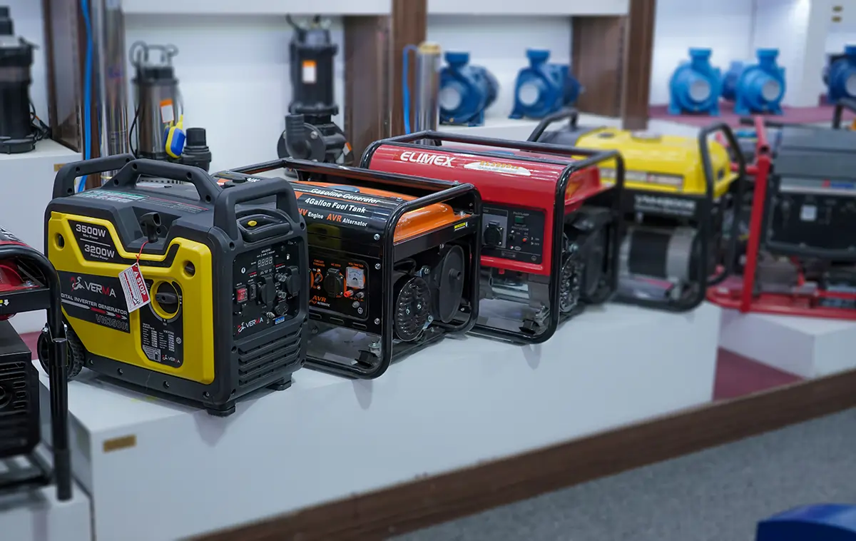 Silent Portable Generators Showroom