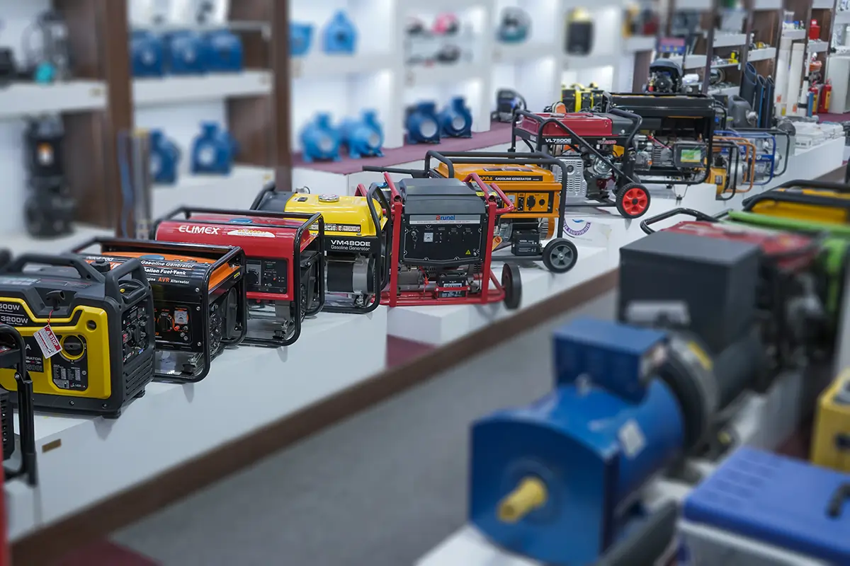 Portable Generators Showroom