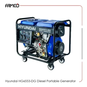 Hyundai HG6553-DG Diesel Portable Generator