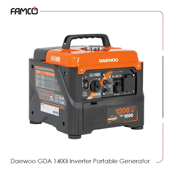 Daewoo GDA 1400i Inverter Portable Generator