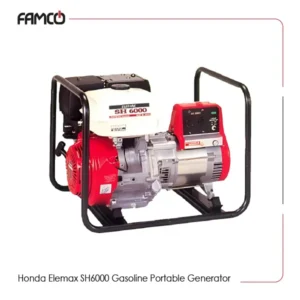 Honda Elemax SH6000 Gasoline Portable Generator