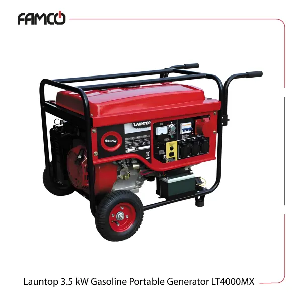 Launtop-3.5-kW-Gasoline-Portable-Generator-LT4000MX Launtop 3.5 kW Gasoline Portable Generator LT4000MX