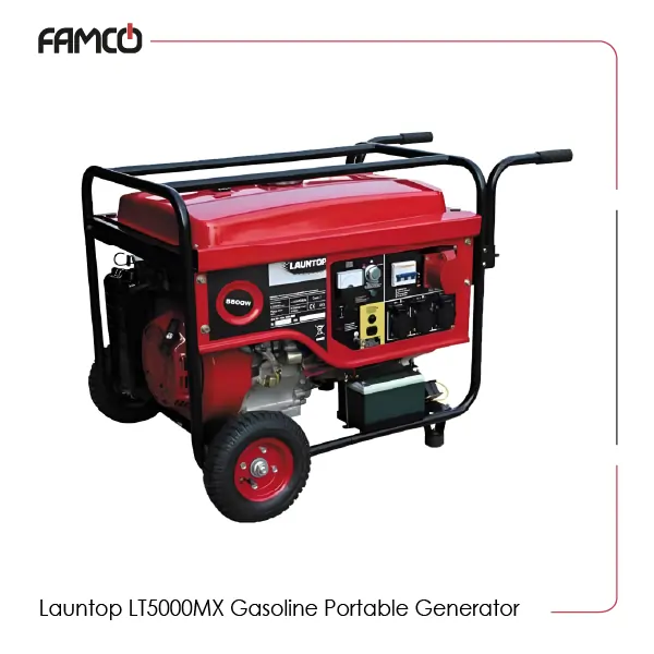 Launtop LT5000MX Gasoline Portable Generator