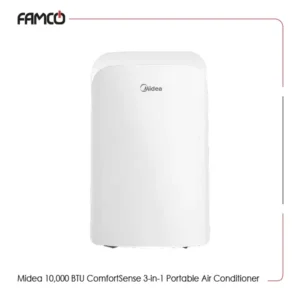 Midea 10,000 BTU ComfortSense 3-in-1 Portable Air Conditioner