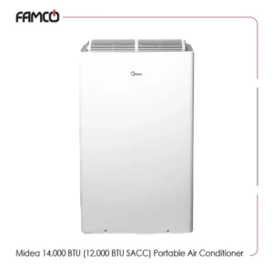 Midea 14,000 BTU (12,000 BTU SACC) Portable Air Conditioner