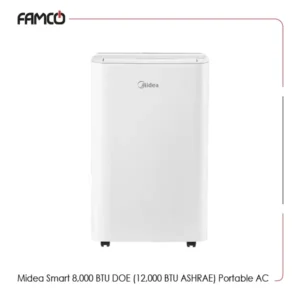 Midea Smart 8,000 BTU DOE (12,000 BTU ASHRAE) Portable AC