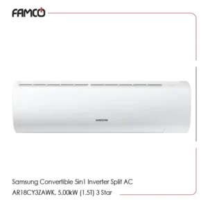 Samsung Inverter Split AC AR12CYLBAWK (1.0T) 3 Star