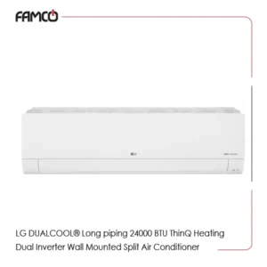 LG DUALCOOL 24000 BTU, Heating, Dual inverter Wall Mounted Split AC