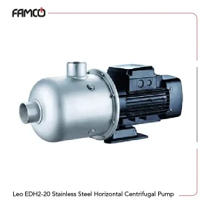 Leo EDH2-20 Stainless Steel Horizontal Centrifugal Pump