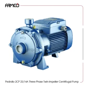 Pedrollo 2CP 25/14A Three Phase Twin-impeller Centrifugal Pump