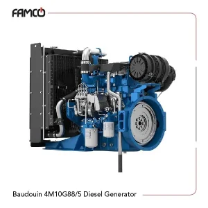 Baudouin 4M10G88/5 Diesel Generator