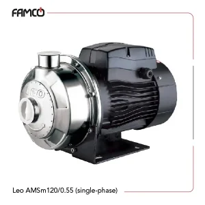 Leo AMSm120/0.55 (single-phase) pump