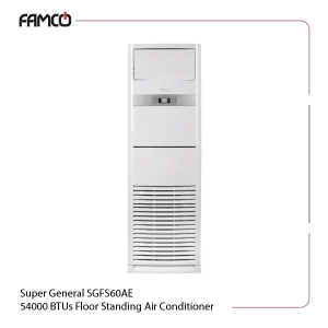 Super General SGFS60AE 54000 BTUs Floor Standing Air Conditioner