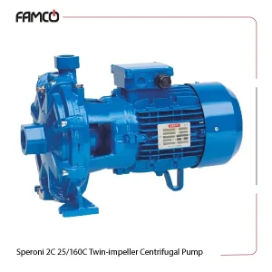 Speroni 2C 25/160C Twin-impeller Centrifugal Pump