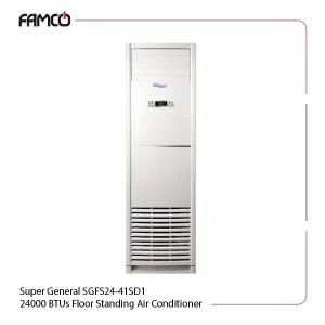 Super General SGFS24-41SD1 24000 BTUs Floor Standing Air Conditioners