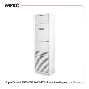 Super General SGFS60GE 54000 BTUs Floor Standing Air conditioner