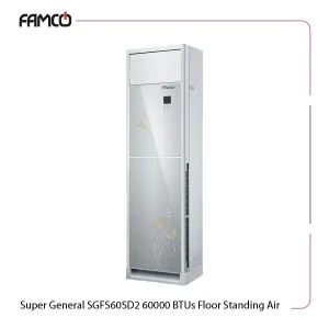 Super General SGFS60SD2 60000 BTUs Floor Standing Air Conditioner