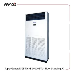 Super General SGFS96HE 96000 BTUs Floor Standing Air conditioner