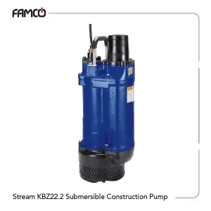 Stream KBZ22.2 Submersible Construction Pump