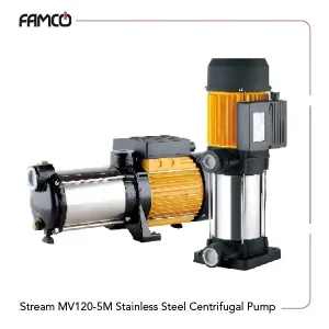 Stream MV120-5M Stainless Steel Centrifugal Pump