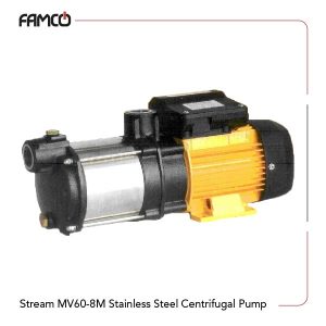 Stream MV60-8M Stainless Steel Centrifugal Pump