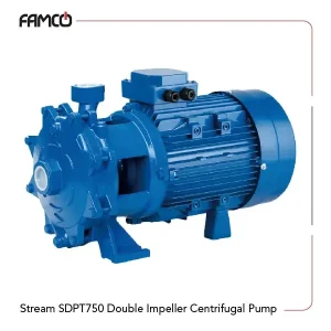 Stream SDPT750 Double Impeller Centrifugal Pump