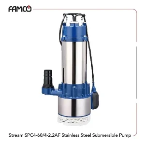 Stream SPC4-60/4-2.2AF Stainless Steel Submersible Pump