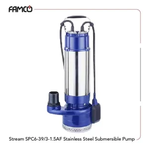 Stream SPC6-39/3-1.5AF Stainless Steel Submersible Pump