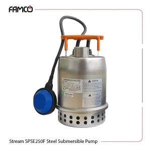 Stream SPSE250F Steel Submersible Pump