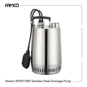 Stream SPSN1100F Stainless Steel Drainage Pump