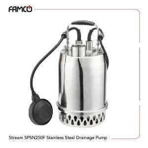 Stream SPSN250F Stainless Steel Drainage Pump