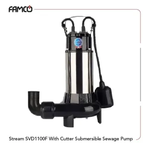 Stream SVD1100F With Cutter Submersible Sewage Pump