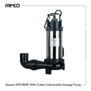 Stream SVD1800F With Cutter Submersible Sewage Pump