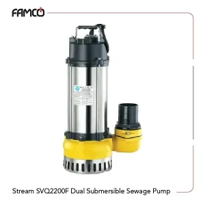 Stream SVQ2200F Dual Submersible Sewage Pump