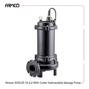 Stream SVSC25-10-2.2 With Cutter Submersible Sewage Pump