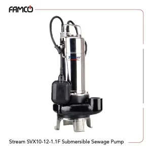 Stream SVX10-12-1.1F Submersible Sewage Pump