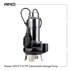 Stream SVX15-7-0.75F Submersible Sewage Pump