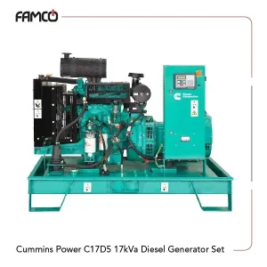 Cummins Power C17D5 17 kVA Diesel Generator Set