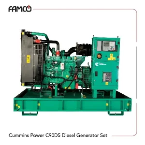 Cummins Power C90D5 90 kVA Diesel Generator Set