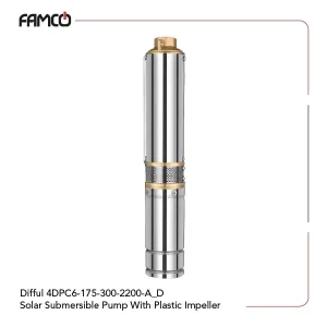 Difful 4DPC6-175-300-2200-A/D Solar Submersible Pump