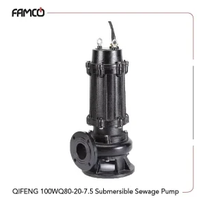 QIFENG 100WQ80-20-7.5 Submersible Sewage Pump