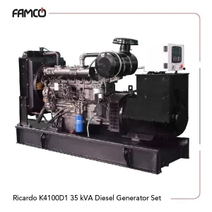 Ricardo K4100D1 35 kVA Diesel Generator Set