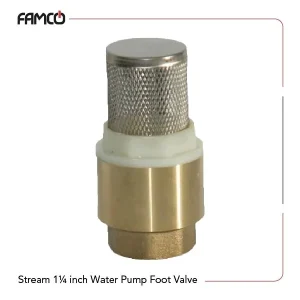 Stream 1 ¼ inch Water Pump Foot Valve