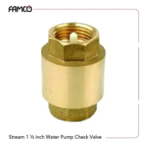 Stream 1 ½ inch Water Pump Check Valve