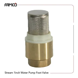 Stream 1 inch Water Pump Foot Valve