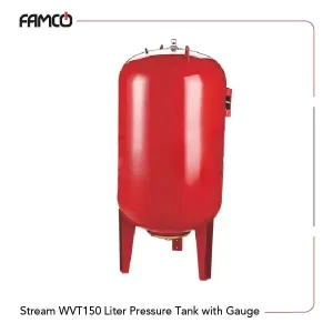 Stream WVT150 Liter Pressure Tank with Gauge