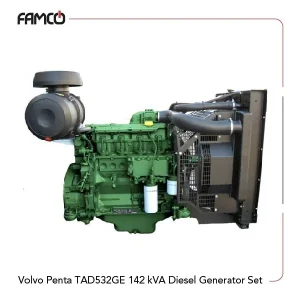 Volvo Penta TAD532GE 142 kVA Diesel Generator Set