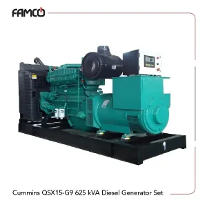 Cummins QSX15-G9 625 kVA Diesel Generator Set