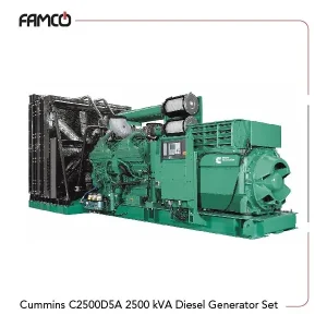 Cummins C2500D5A 2500 kVA Diesel Generator Set