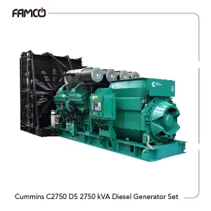 Cummins C2750 D5 2750 kVA Diesel Generator Set